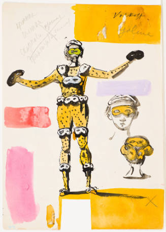 Carnival Guest for the Ballet “Devil’s Holiday” (Diable S’Amuse) (Scene III)