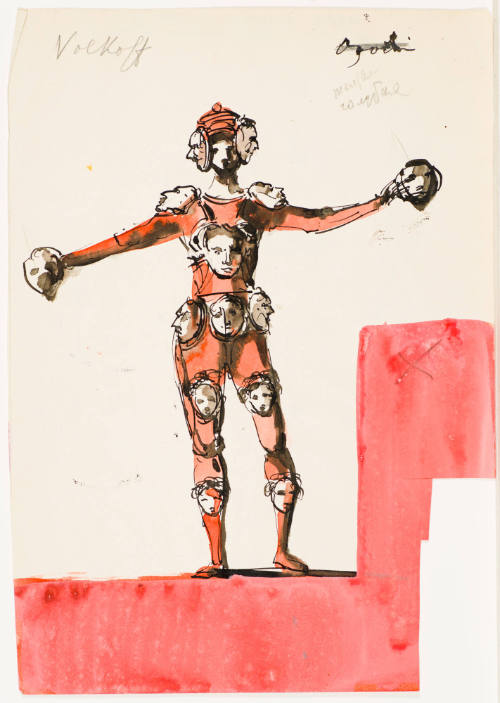 Carnival Guest for the Ballet “Devil’s Holiday” (Diable S’Amuse) (Scene III)