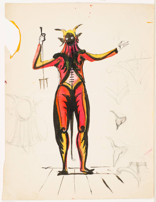 Devil for the Ballet “Devil’s Holiday” (Diable S’Amuse) (Scene III)