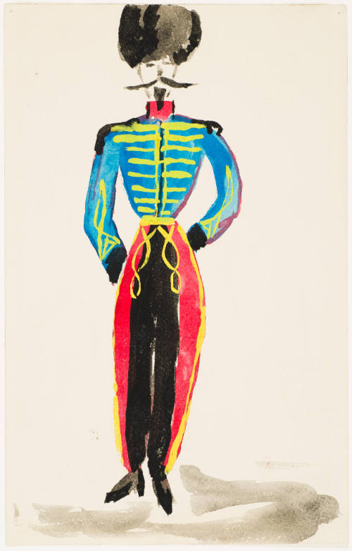 Officer for the Ballet "Gaité Parisienne"