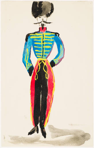 Officer for the Ballet "Gaité Parisienne"