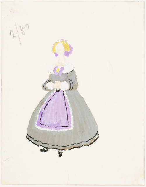 Girl Attendant for the Ballet "Gaité Parisienne"