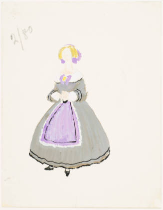 Girl Attendant for the Ballet "Gaité Parisienne"