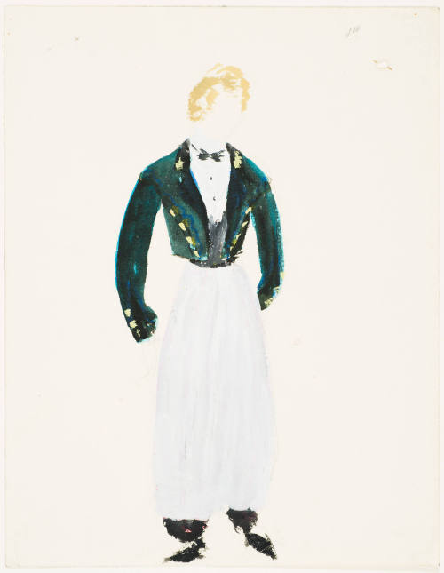 Waiter for the Ballet "Gaité Parisienne"