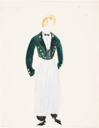 Waiter for the Ballet "Gaité Parisienne"