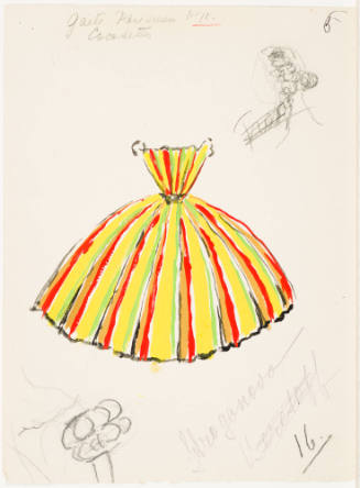 Cocodette's Dress for the Ballet "Gaité Parisienne"