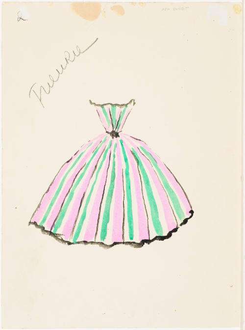 Cocodette's Dress for the Ballet "Gaité Parisienne"