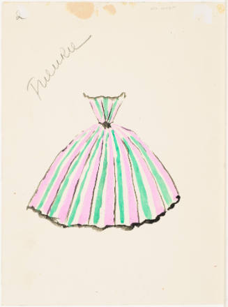 Cocodette's Dress for the Ballet "Gaité Parisienne"