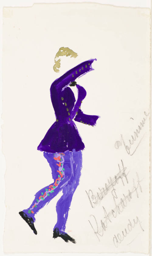 Dandy for the Ballet "Gaité Parisienne"