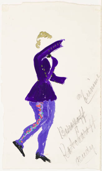 Dandy for the Ballet "Gaité Parisienne"