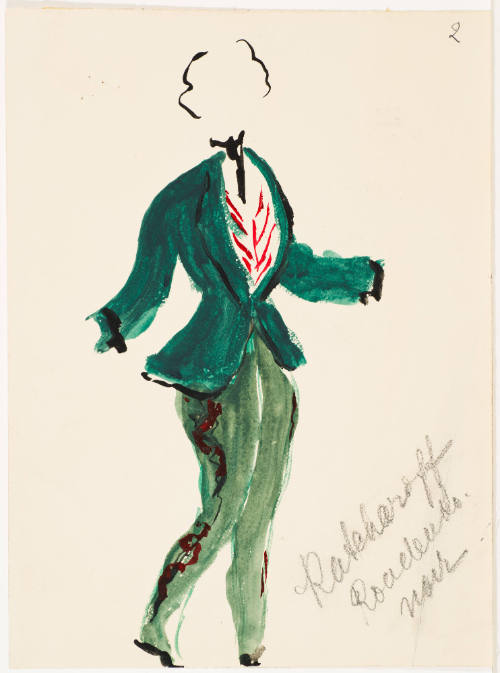 Dandy for the Ballet "Gaité Parisienne"