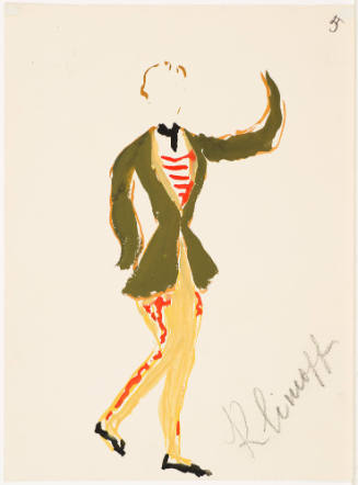 Dandy for the Ballet "Gaité Parisienne"