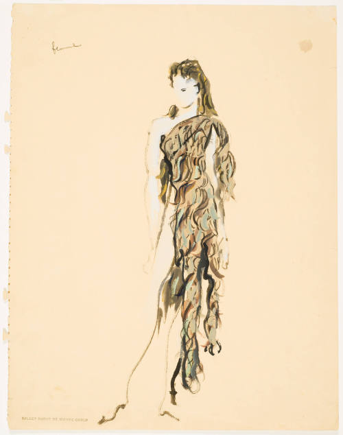 Woman from the Ballet "The Seventh Symphony" (Second Movement)