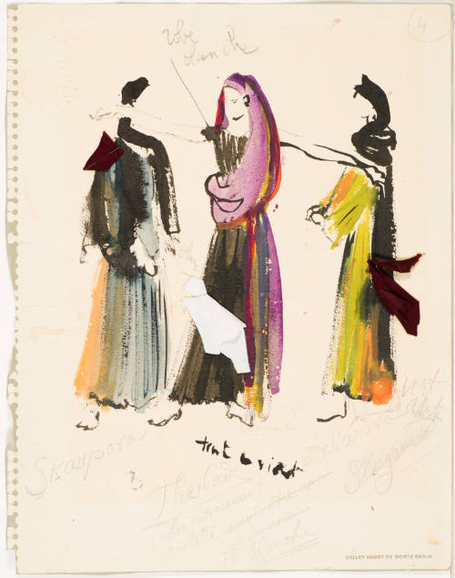 Woman from the Ballet "The Seventh Symphony" (Second Movement)