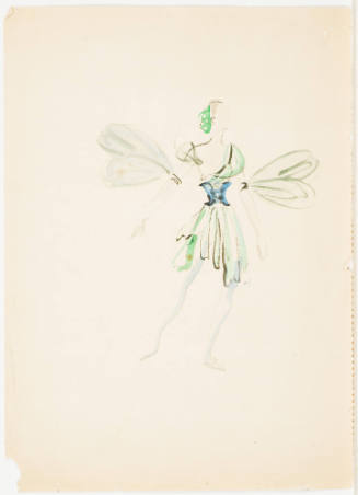 Women's Corps de Ballet for the Ballet "Les Elfes"