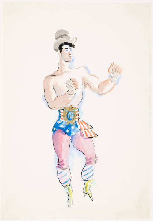 "Benecia Boy" Heenan, Champion Boxer, for the Ballet “Ghost Town”