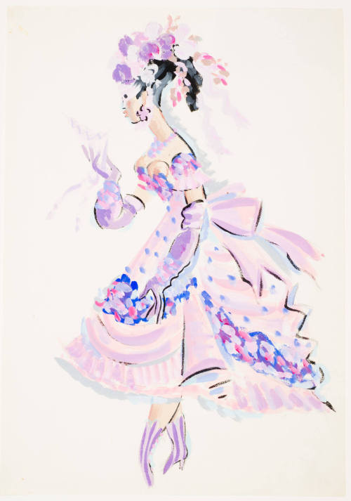 Dance Hall Girl for the Ballet “Ghost Town”