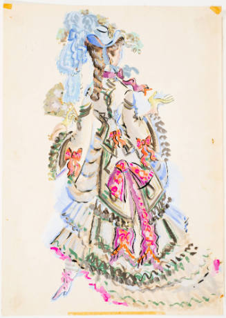 Town Lady for the Ballet “Ghost Town”