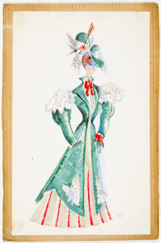 Lady Shoppeer for the Ballet “Ghost Town”