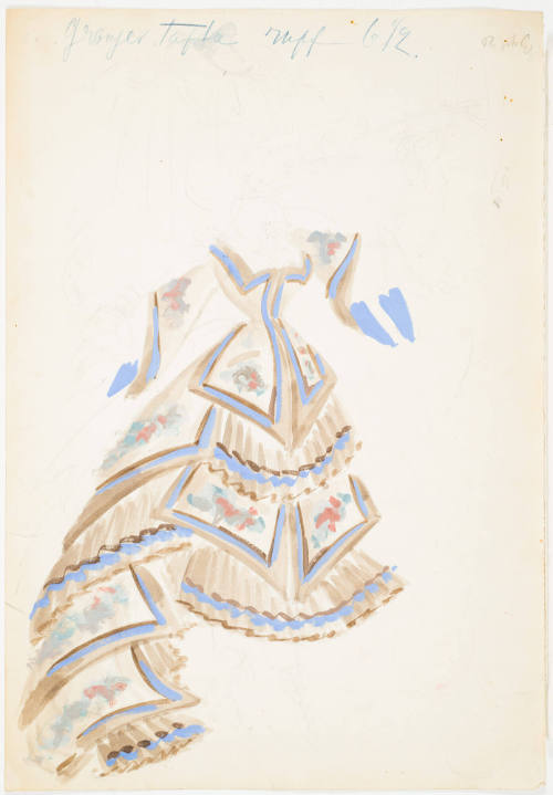 Dance Hall Girl for the Ballet "Ghost Town"