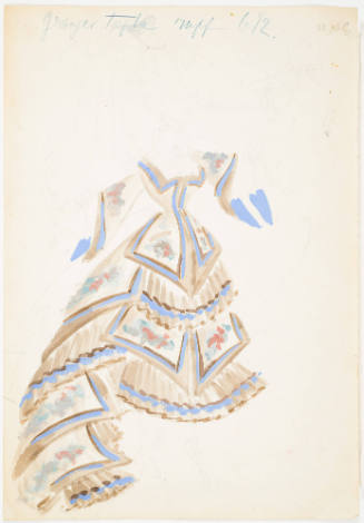 Dance Hall Girl for the Ballet "Ghost Town"