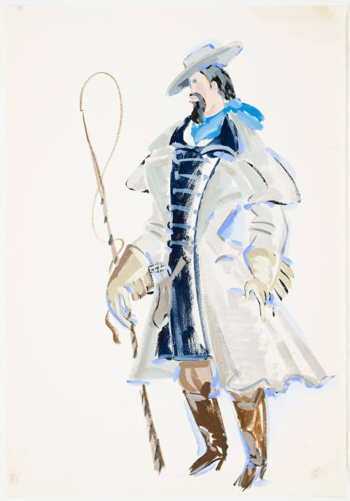 Stagecoach Driver for the Ballet “Ghost Town”