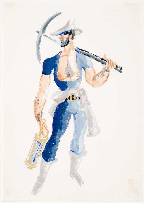 "Bright Star" Miner for the Ballet "Ghost Town"