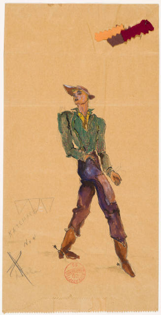 Cowhand for the Ballet "Rodeo or the Courting at Burnt Ranch"