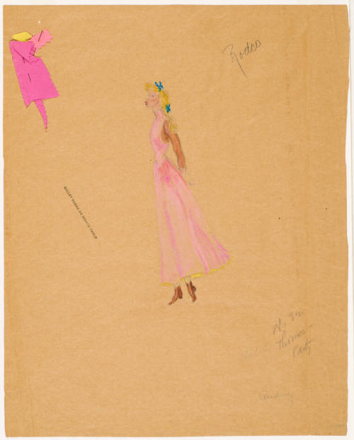 Eastern Friend for the Ballet "Rodeo or the Courting at Burnt Ranch" (Scene II)