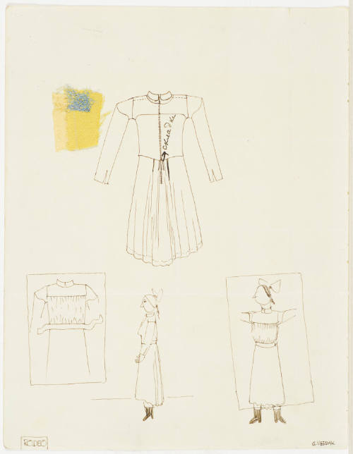 Cowgirl for the Ballet "Rodeo or the Courting at Burnt Ranch" (Scene II)