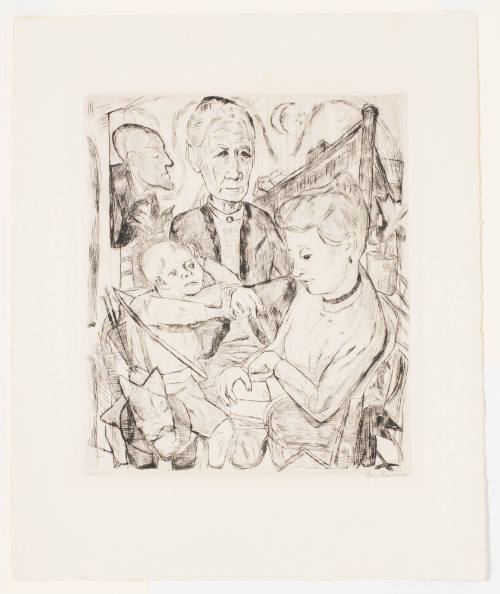 Family Scene (Beckmann Family)