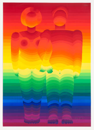 Rainbow Adam and Eve (Mr. and Mrs. Rainbow)