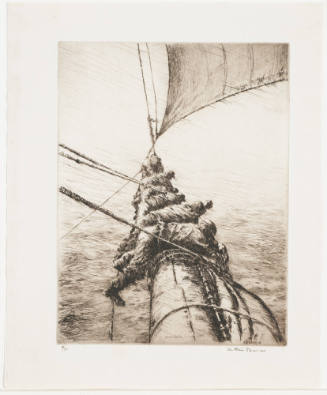 Stowing the Mainsail