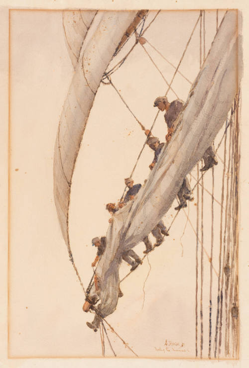 Furling the Mainsail