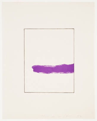 Untitled (Purple Line)