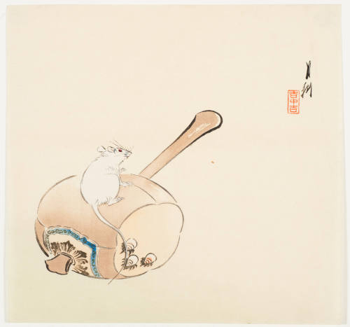 Rat on "Good Luck" Mallet