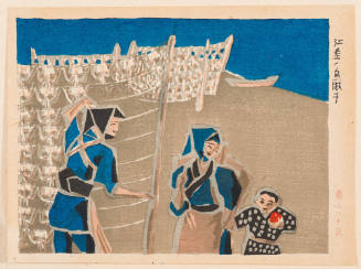 Drying of the Cuttle-Fish in Esashi