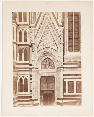 North Side Doorway, Duomo (Cathedral), Florence