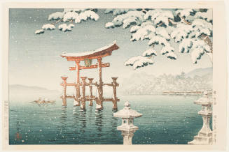 Miyajima Under Snow