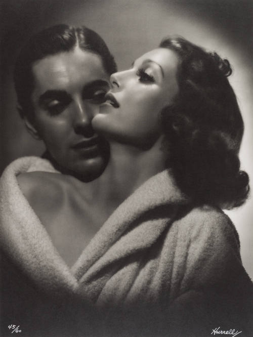 Loretta Young and Tyrone Power