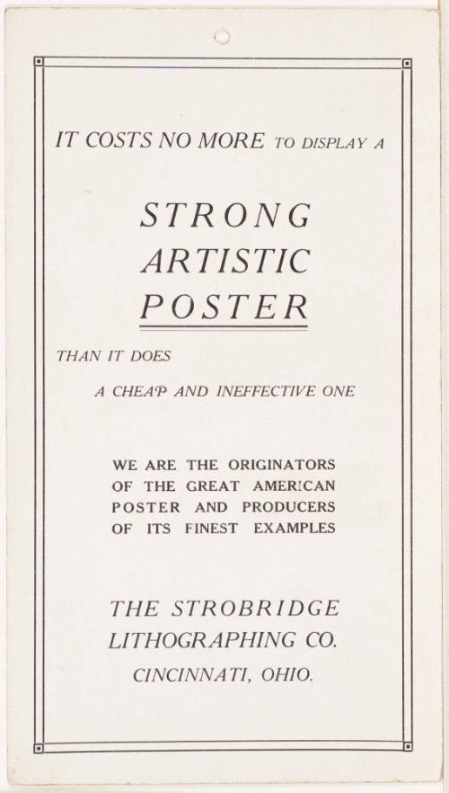 Calendar Card / September 1910