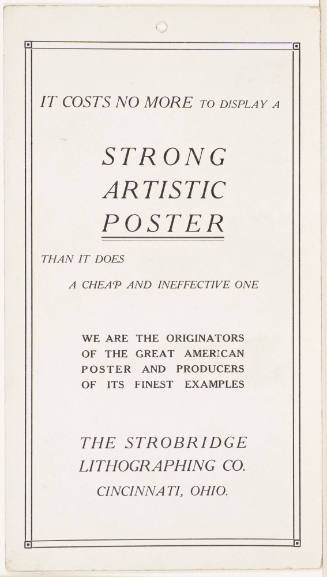 Calendar Card / September 1910