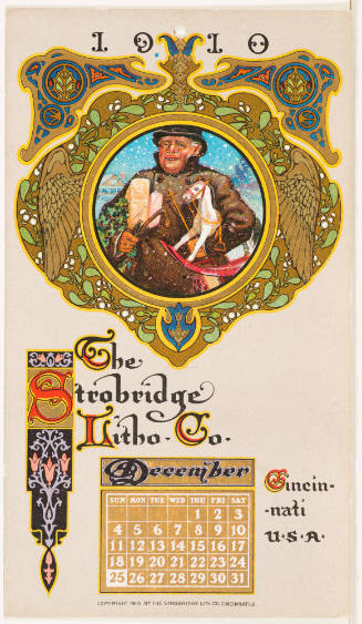 Calendar Card / December 1910