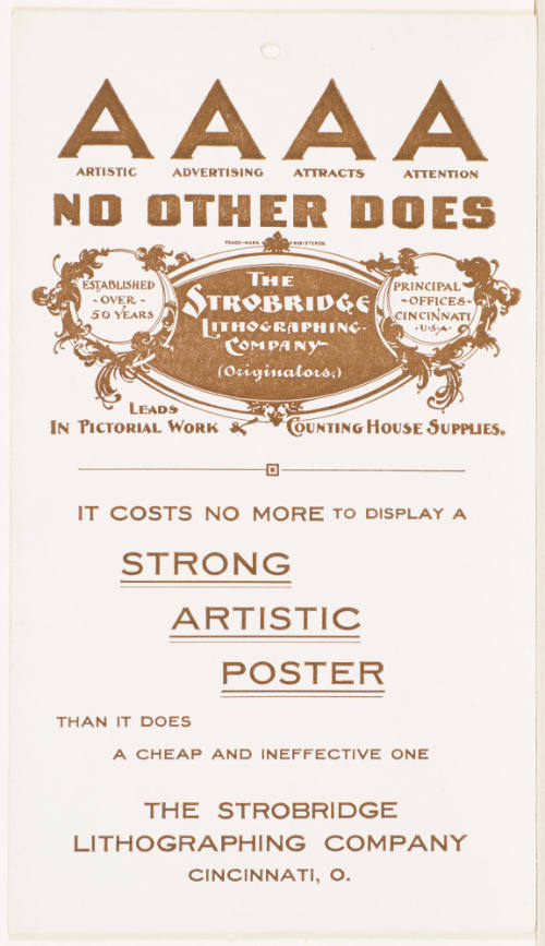 Calendar Card /  May 1911