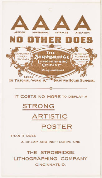 Calendar Card /  May 1911