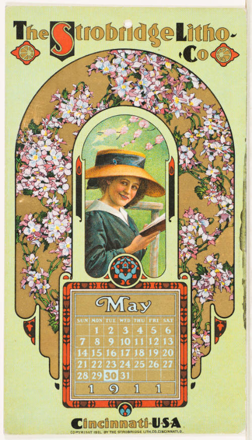 Calendar Card /  May 1911