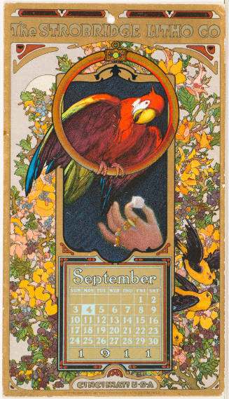 Calendar Card /  September 1911