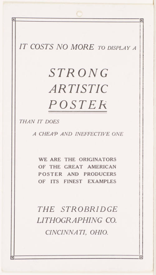 Calendar Card /  November 1911