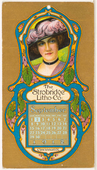 Calendar Card /  September 1912