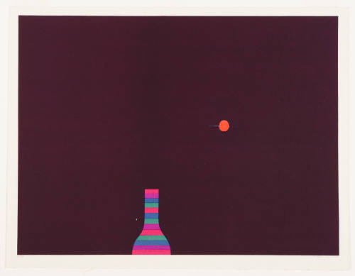 Vase and Cherries